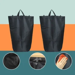 Clearance Northix Pantbehållare för återvinning av flaskor, 2 sektioner, 60–100 flaskor