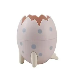 Clearance Papperskorg Dinosaurieägg Skrivbordsförvaringshink Clamshell Stor Kapacitet Multifunktionell Kompakt (Blå)