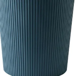 Outlet Papperskorgen Plast Utsökt Modern sopbehållare för badrum Kök Vardagsrum Stor Mörkblå