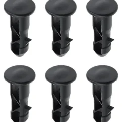 Online Par Gångjärnsbultar Gångjärnstappar För Soptunnlock Passar 240/120/100/60l Utomhus Soptunnor, 65mm X 18mm, Svart Plast_Särskilda gåvor