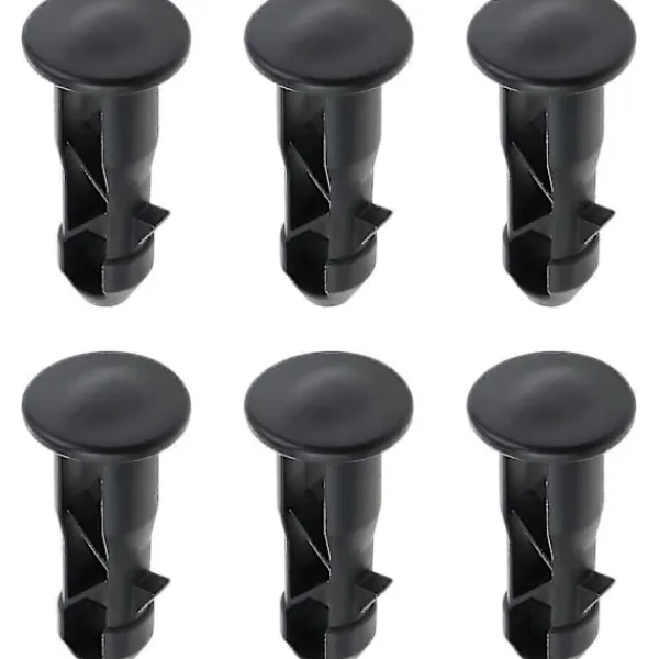 Online Par Gångjärnsbultar Gångjärnstappar För Soptunnlock Passar 240/120/100/60l Utomhus Soptunnor, 65mm X 18mm, Svart Plast_Särskilda gåvor