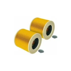 Hot Parti med 2 patronfilter för dammsugare kompatibla med Kärcher WD 2.200, WD 2500 m, WD 3.200, WD 3.300 m, WD 3.500 p