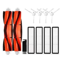 Online Passar D9 / D9 Max / L10 Pro Dammsugardelar Rulle Sidoborste Hepa Filter Moppduk