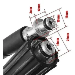 Passar Karcher K2 K3 K4 K5 6M / 8M / 10M högtryckstvätt slang spray slang 8M