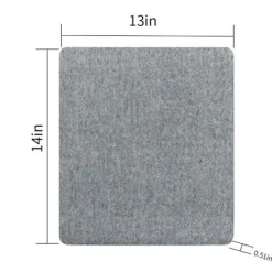 Discount 1~5PCS tum tjock strykullsdyna Bärbar högtemperaturbeständig strykbräda Effektiv ullpressmatta för resor Style A 4pcs