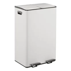 New Northix Pedalbehållare med dubbla fack, 2x 30L kapacitet