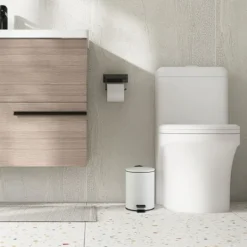 Northix Pedalhink till badrummet, 3 l – mjukstängande, handsfree