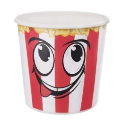 Perfekt popcornskål 3,4L för filmkvällar med popcornmotiv