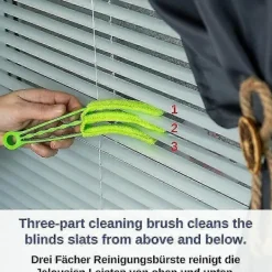 Online Persienrengöringsborste, Kompakt Hushållsborste, Lamellrengöringsborste, Dammborste För Rengöring Av Persienner, Golvstående Luftkonditionering, Fläktar Och Datortangentbord | Fyndiq