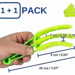 Online Persienrengöringsborste, Kompakt Hushållsborste, Lamellrengöringsborste, Dammborste För Rengöring Av Persienner, Golvstående Luftkonditionering, Fläktar Och Datortangentbord | Fyndiq