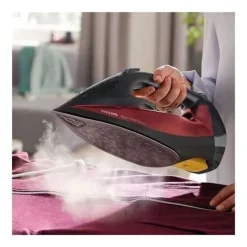 Online PHILIPS - Strykjärn - 2800W - 50gr/mn - ångpust 250gr/mn - Serie 7000 Azur - /röd - DST7022.40 och röd Svart
