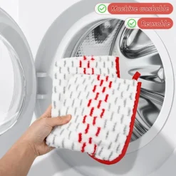 Outlet Pieces Mikrofiber Moppöverdrag Ersättning, Golvmoppöverdrag Ersättning för Vileda/O-Cedar Promist Max, Återanvändbara Moppdynor för Alla Fläckar Golv Avlägsnande | Fyndiq