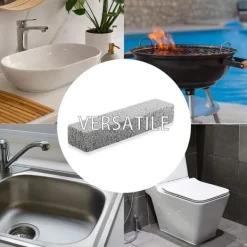 Discount Pimpsten, Pimpstenar för Toalettrengöring, Tar Bort Vattenringar och Fläckar på Toalettsitsar, 6-pack