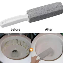 Sale Pimpstone toalettborste hushåll toalettskål rengöring kalkavlagringar 3.8*3.8*23.5cm - 1pc
