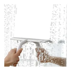 {PL}28 cm silikonborste förlängd golvrengöringsskrapa husdjurshår dammsugare badrumsgolv torkare