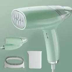 Outlet Plaggstekare, 1000W 100ML Bärbar Strykjärn Vertikal Handhållen Plaggstekare, 30s Snabb Uppvärmning, Ångdesinfektionsmedel för Hem och Resor Sanering Anti-Bakteriell | Fyndiq