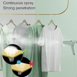 Outlet Plaggstekare, 1000W 100ML Bärbar Strykjärn Vertikal Handhållen Plaggstekare, 30s Snabb Uppvärmning, Ångdesinfektionsmedel för Hem och Resor Sanering Anti-Bakteriell | Fyndiq
