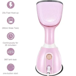 Clearance Plastångare, 1500W Vertikal Plastångare, 280ml Vattentank, 20s Snabb Uppvärmning, Handhållen Plastångare