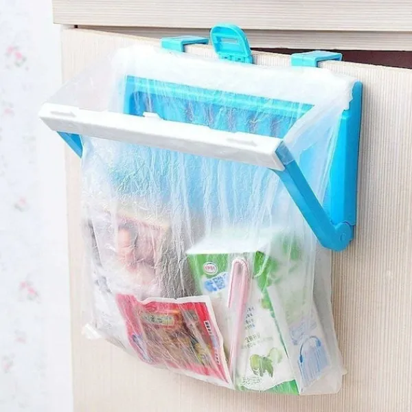 Hot Plastpåshållare, hopfällbar sopsäckshållare hängande soptunna avfall