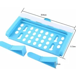 Hot Plastpåshållare, hopfällbar sopsäckshållare hängande soptunna avfall