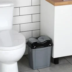 Hot Orion Plastsoptunna grå 9 l