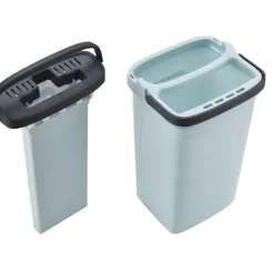 Online Platt Mopp / Städmopp med Hink - Mikrofiber