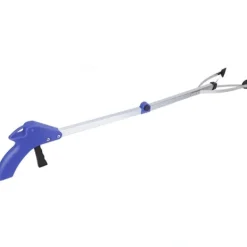 Sale Plockverktyg, skräpplockare, hopfällbar gripare för trädgårdsavfall (blått handtag)