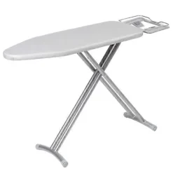 New Polyester strykbordsöverdrag Högtemperaturbeständigt dubbelt lager strykbordsöverdrag Grå