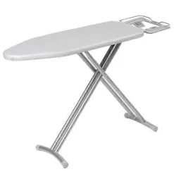 Discount Polyester Strykbordsöverdrag Högtemperaturbeständigt Dubbelt Lager Strykbordsöverdrag Grå