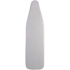 Hot Polyester strykbordsöverdrag Högtemperaturbeständigt dubbelt lager strykbordsöverdrag Grå 140*50cm