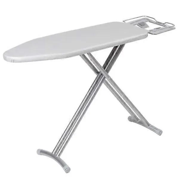 Discount Polyester Strykbrädesöverdrag Högtemperaturbeständigt Dubbelt Lager Strykbrädesöverdrag Grå