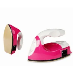 Online Pompotops Portabelt Mini Elektriskt Strykjärn 50W, 180°C Konstant Temperatur, 1,5 Min Uppvärmning, för Hem & Resa -[HK] Red