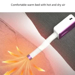 Clearance Portabel Elektrisk Torktumlare Multifunktionell, Kan Torka Kläder Även Under Regniga Dagar, Och Kan Tidsinställas Purple