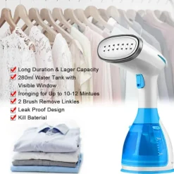 New Portabel Handhållen Elektrisk Strykjärn Kläder Handhållen Tyg Rynkborttagare