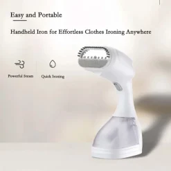 INF Portabel Handhållen Klädångare - Kraftfull Ånga för Hem & Resa