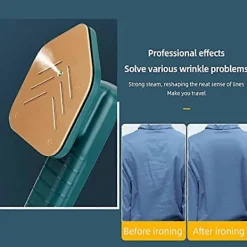Discount Portabel Handhållen Ångstrykjärn Mini Resestrykjärn Tyg Strykjärn Hängande Strykning Rynkborttagning Lättviktig Steamer för Hemmakontor Resor