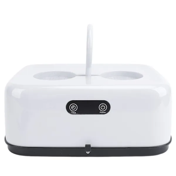 Discount Portabel Klädtork Vikbar Multifunktionell Mini Kompakt Liten Elektrisk Torkmaskin för Resor EU-kontakt 100‑240V Vit