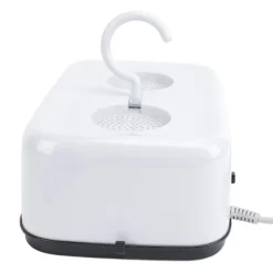 Discount Portabel Klädtork Vikbar Multifunktionell Mini Kompakt Liten Elektrisk Torkmaskin för Resor EU-kontakt 100‑240V Vit