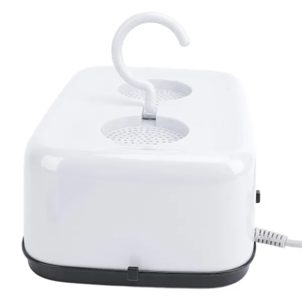 Discount Portabel Klädtork Vikbar Multifunktionell Mini Kompakt Liten Elektrisk Torkmaskin för Resor EU-kontakt 100‑240V Vit