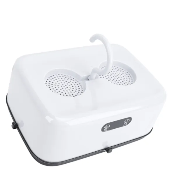 Discount Portabel Klädtork Vikbar Multifunktionell Mini Kompakt Liten Elektrisk Torkmaskin för Resor EU-kontakt 100‑240V Vit