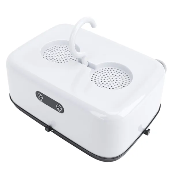 Discount Portabel Klädtork Vikbar Multifunktionell Mini Kompakt Liten Elektrisk Torkmaskin för Resor EU-kontakt 100‑240V Vit