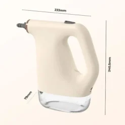 Portabel Multifunktionell Ångtvätt – Handhållen Högtemperatursrengörare med Flera Tillbehör, Kemikaliefri Rengöring för Hem, Kök, Badrum & Bil