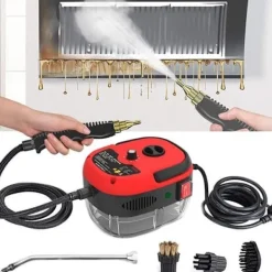 Generic Portabel Ångrengörare - Hög Temperatur Högt Tryck - Hushållsapparater - Röd