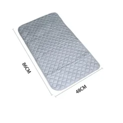 New INF Portabel Värmebeständig Strykmatta, 48x86cm Vikbar Bomullsstrykplatta för säker strykning