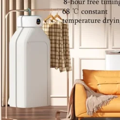 New Portable Foldable Drying Rack - with Temperature Control - for Clothes Drying