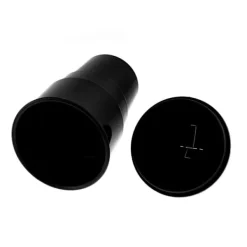 Hot B2X Praktisk Mini-Soptunna: Bil, Skrivbord & Stilren Design Svart