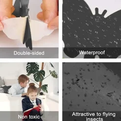 Online Floveme Praktiska Effektfulla Flugfällor / Insektsfällor (6-Pack) Fjärril