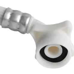 Best Premium PVC Tvättmaskinslangar - Slang för Tvättmaskin Vatteninloppsrör Anslutning, Vit Lång Längd Universal (2 meter)