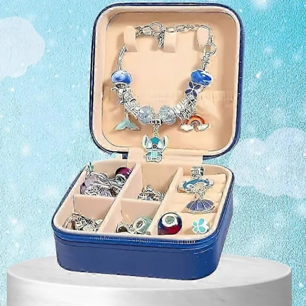 Online Pärlset för att göra armband Berlocker Pärla Lilo Stich