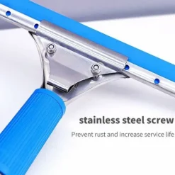 Sale Galaxy Professionell fönsterraka, fönsterskrapa, duschskrapa i silikon, golvskrapa med handtag, gummiskrapa, fönsterskrapa med blad 35 cm